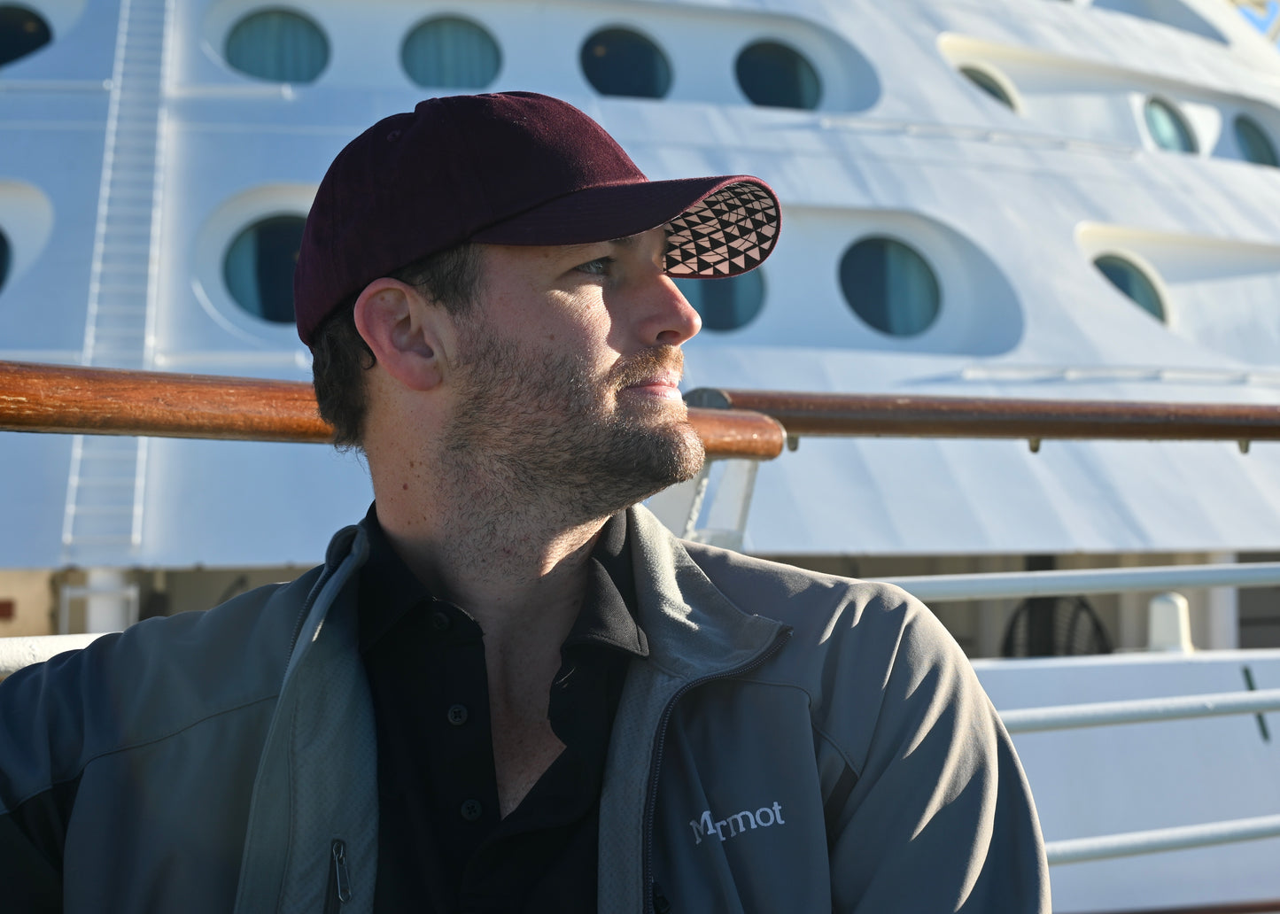 Hidden V’s - Maroon