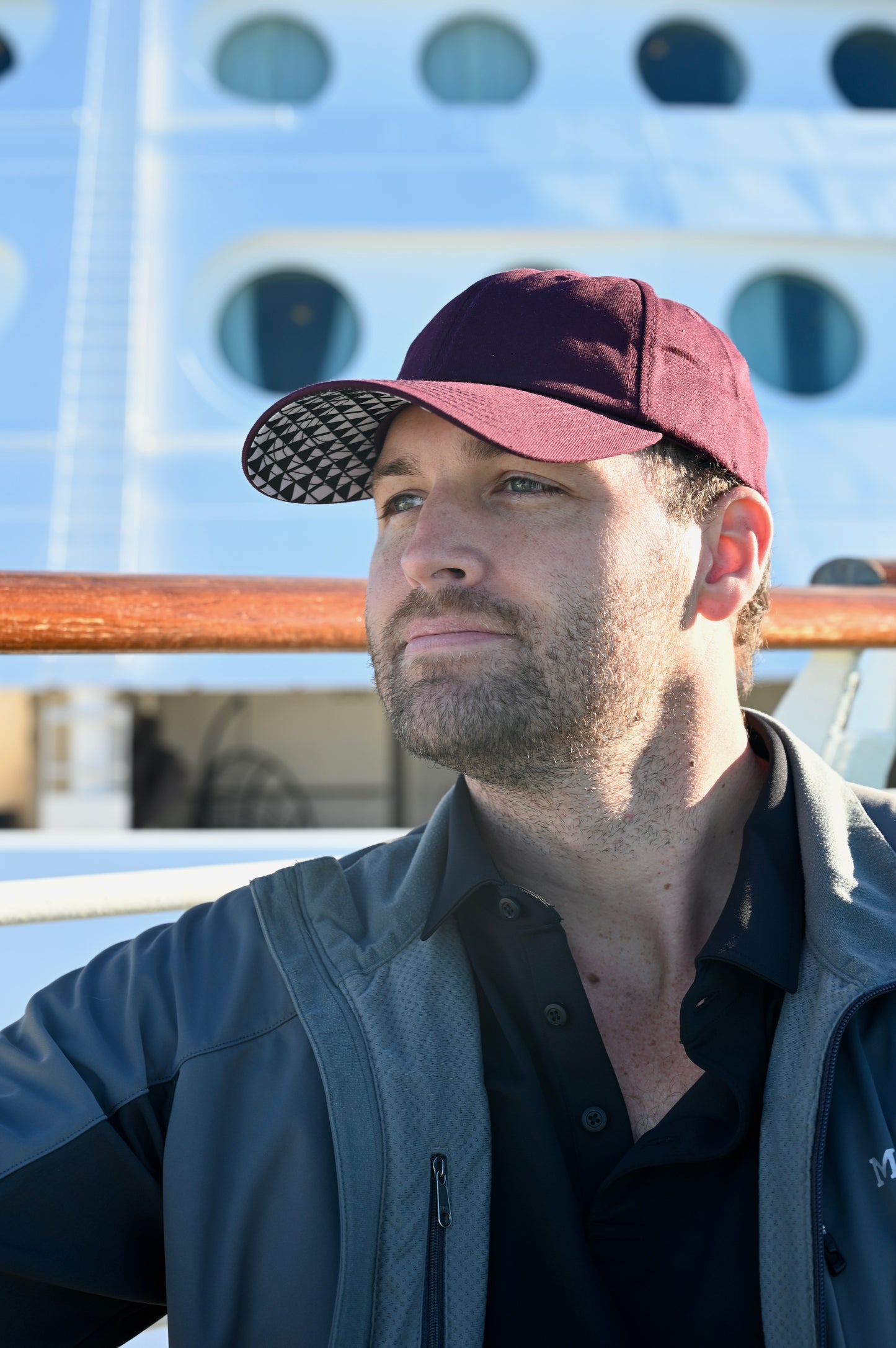 Hidden V’s - Maroon