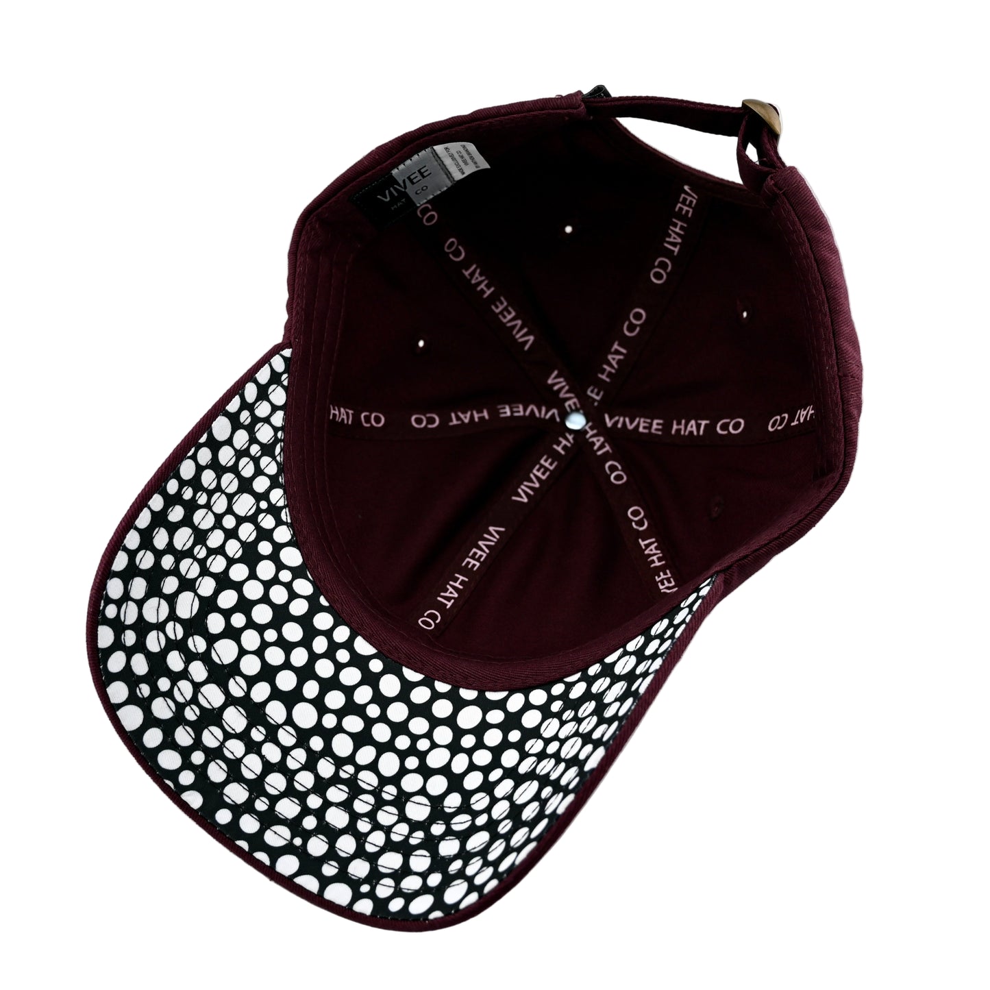 Seeing Spots - Maroon